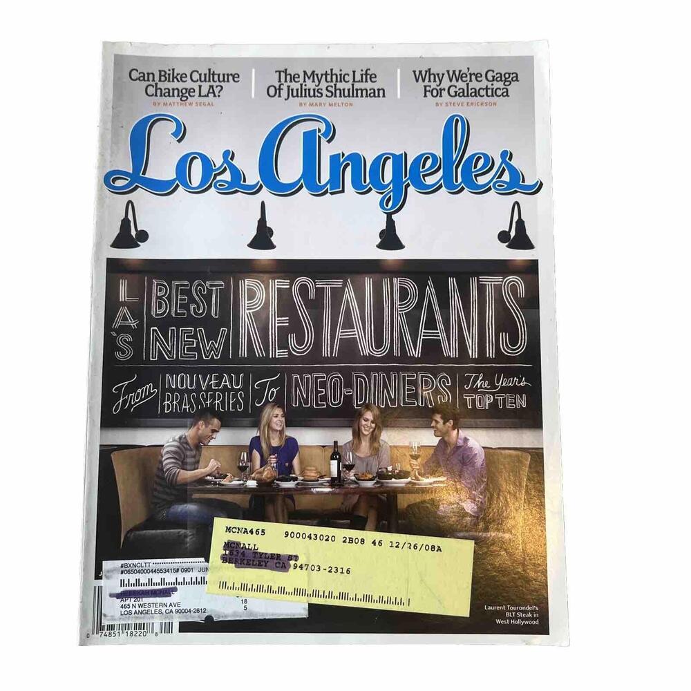 Los Angeles Magazine January 2009